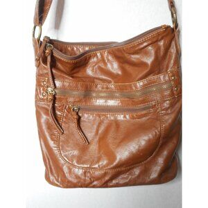 Brown Bueno Handbag Brown adjustable strap Lined Crossbody Purse Shoulder Bag